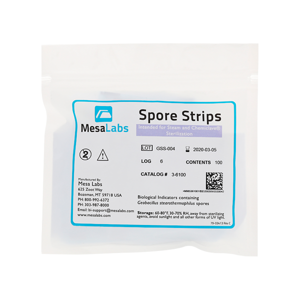 Spore Strips Biological Indicator | Mesa Labs